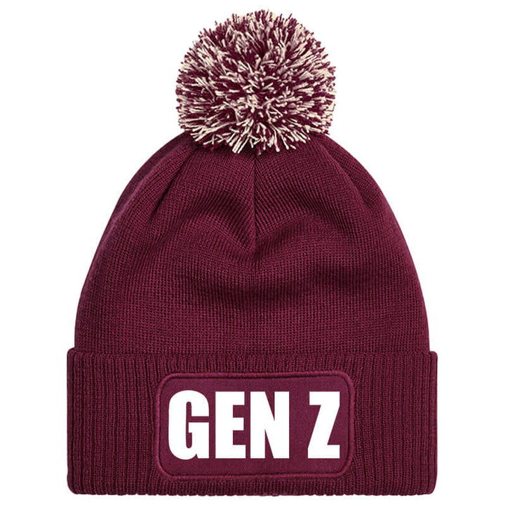 Шапка с пискюл Gen Z