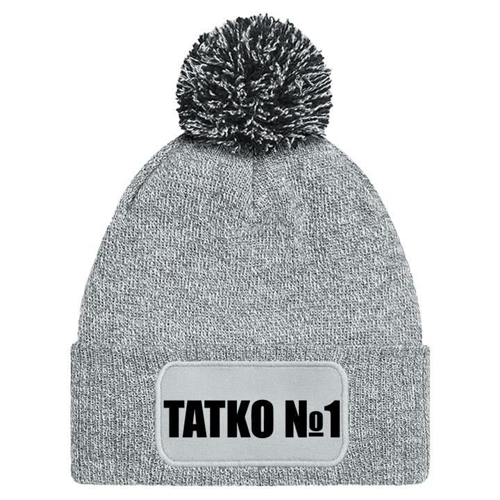 Шапка с пискюл татко е номер 1