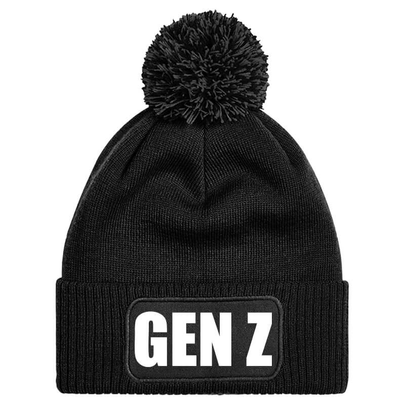 Шапка с пискюл Gen Z
